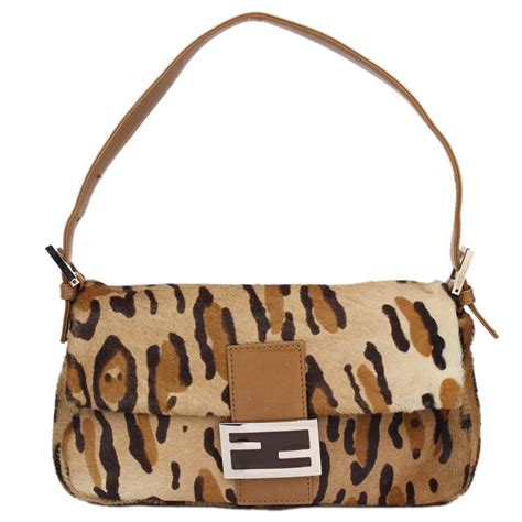 fendi pony hair shoulder bag|fendi detachable shoulder handbags.